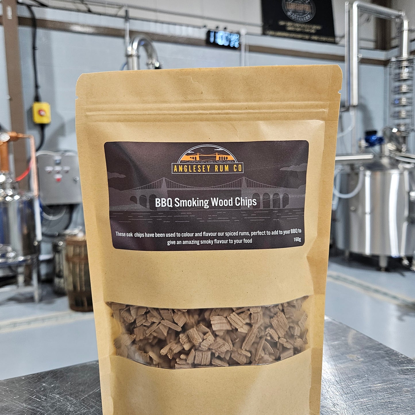 Rum Oak Wood Chips for BBQ